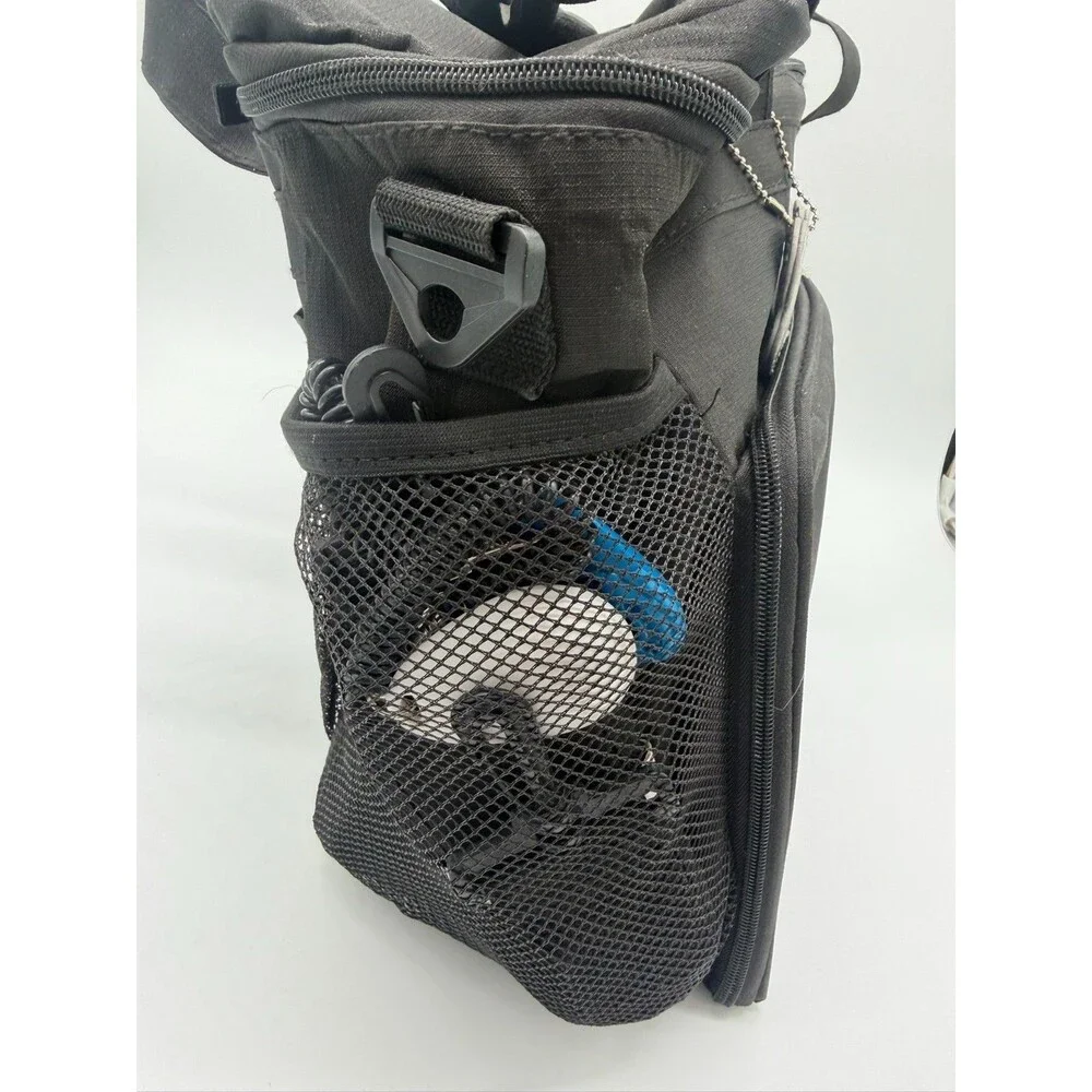 Overland Dog Gear Week Away Travel Bag Tote Set Black with Bowls Food Carriers